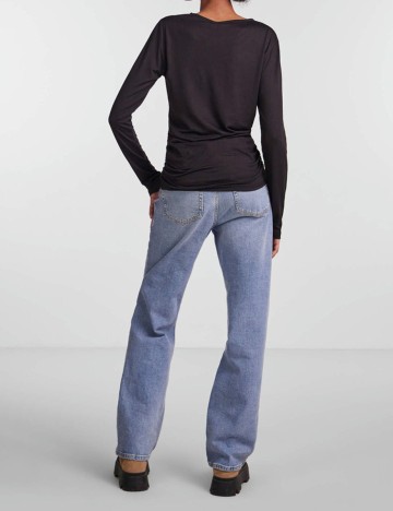 Bluza Pieces, negru, XS