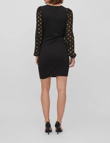 Rochie scurta Vila, negru, XS