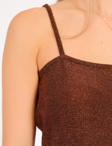 Rochie scurta Vila, maro, L