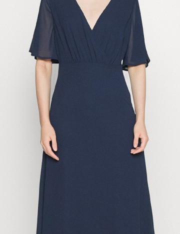 Rochie lunga Vila, bleumarin