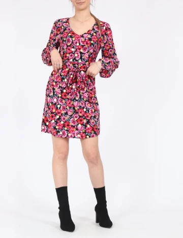 Rochie scurta Vila, floral, 36