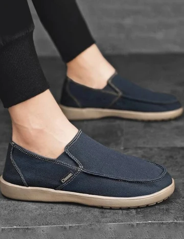 Mocasini SHEIN, bleumarin, 41 Albastru