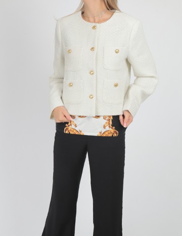 Jacheta Vero Moda, ecru, M