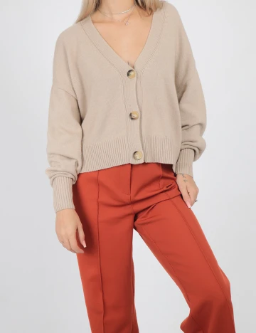 Cardigan s.Oliver, bej, 38 Crem