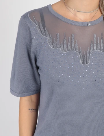 Bluza Maloo, albastru, 38