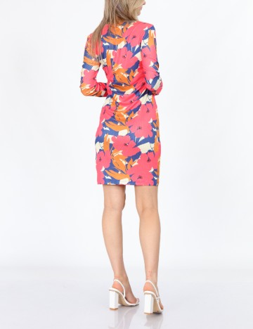 Rochie scurta Pieces, mix culori, XS