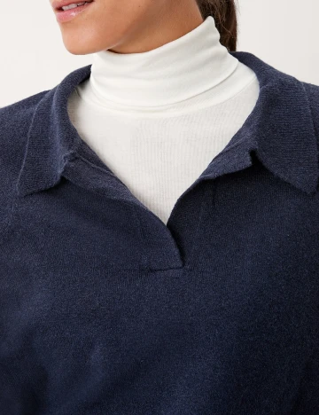 Bluza s.Oliver, bleumarin inchis Albastru