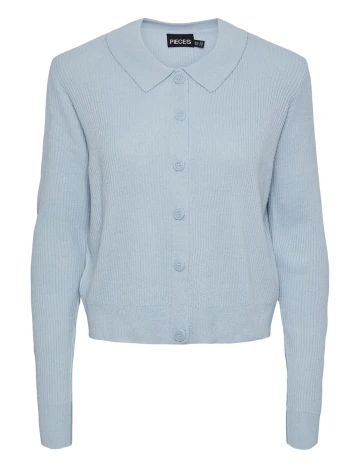 Cardigan Pieces, bleu, S Albastru