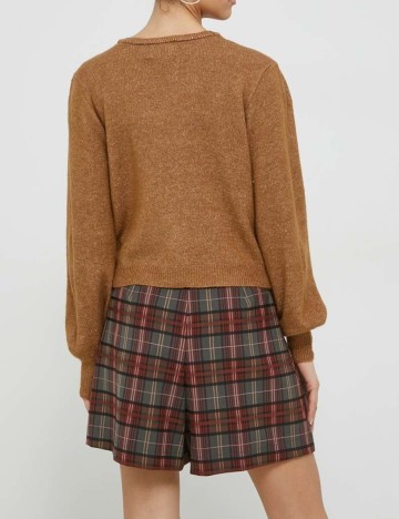 Bluza Pieces, maro, L
