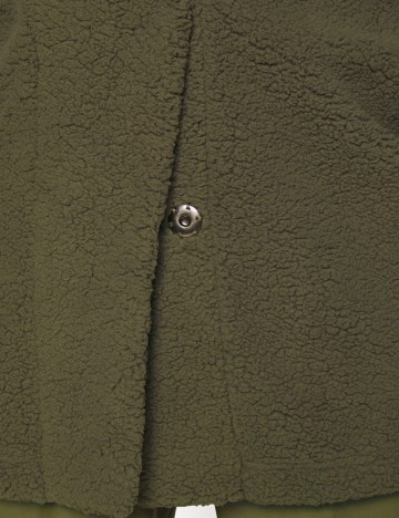 Palton Noisy May Plus Size, verde