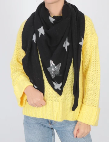 Esarfa s.Oliver, negru Negru
