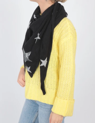 Esarfa s.Oliver, negru Negru