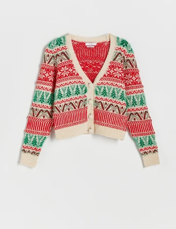 Cardigan Reserved, mix culori, S Mix culori