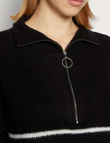 Pulover Noisy May Plus Size, negru