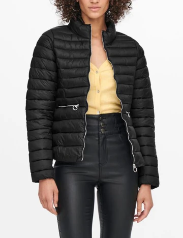 Geaca Only, negru, S