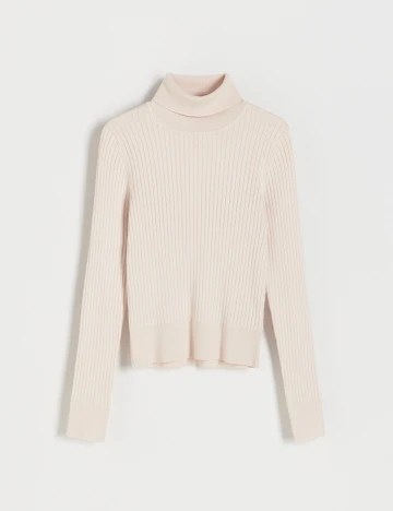 Bluza Reserved, crem, S