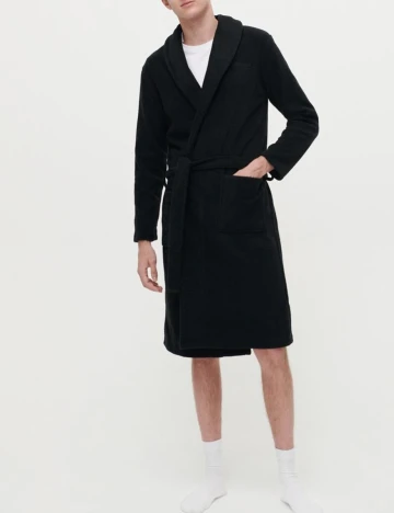 Halat House Brand, negru, S Negru