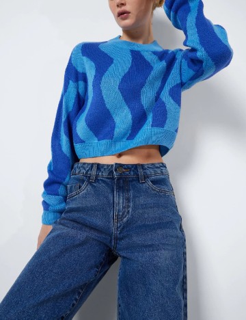 
						Bluza Noisy May, albastru