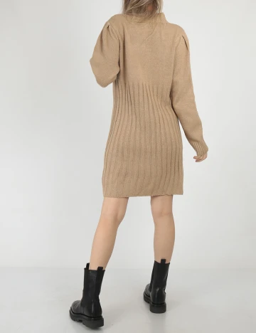 Rochie scurta SHEIN, maro, M Maro