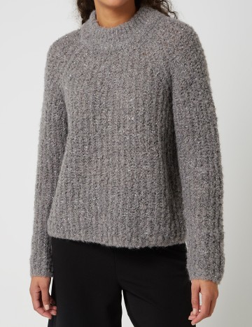 Pulover s.Oliver, gri, L