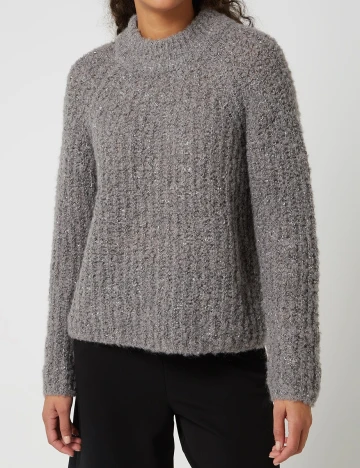 Pulover s.Oliver, gri, L