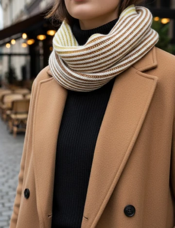 Fular Circular s.Oliver, mix culori