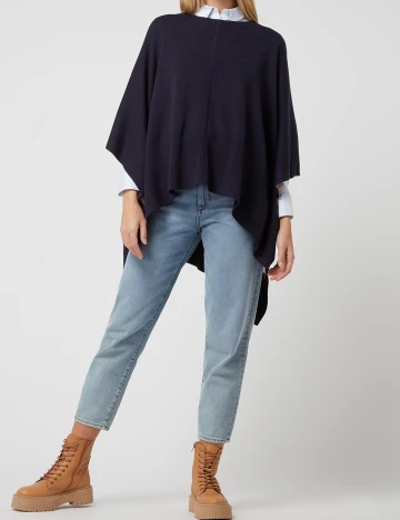 Poncho s.Oliver, bleumarin Albastru