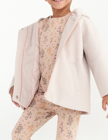 Palton Reserved, bej, 9-12 LUNI