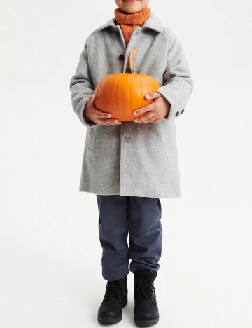 Palton Reserved, gri, 8 ANI