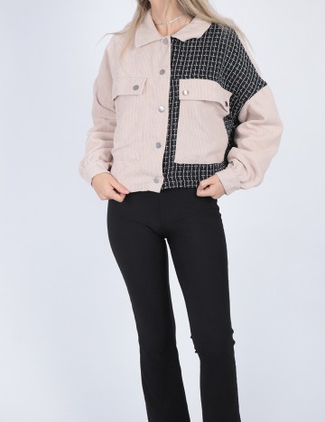 Camasa SHEIN, crem, S