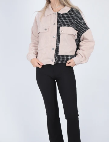 Camasa SHEIN, crem, S