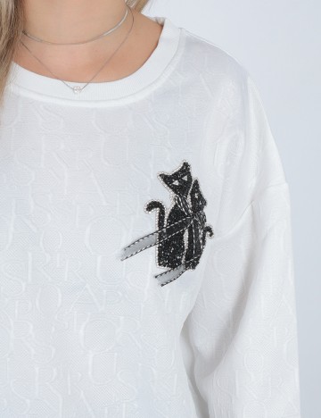 Bluza SHEIN, alb, XS