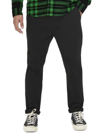 
						Pantaloni Only, negru