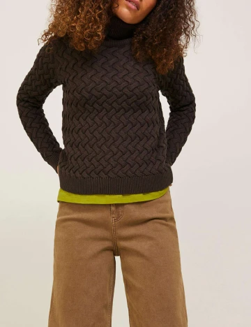 Pulover Jack&Jones, maro, L