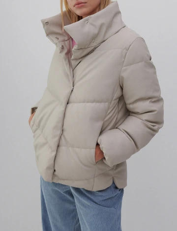 Geaca Reserved, bej, 42 Crem