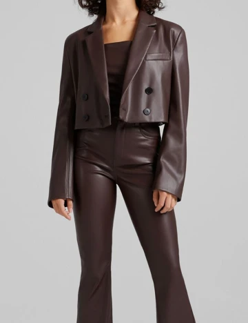 Sacou Bershka, maro, M