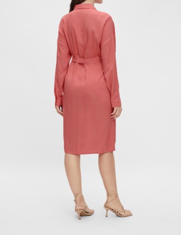 Rochie medie Mamalicious, roz, XL