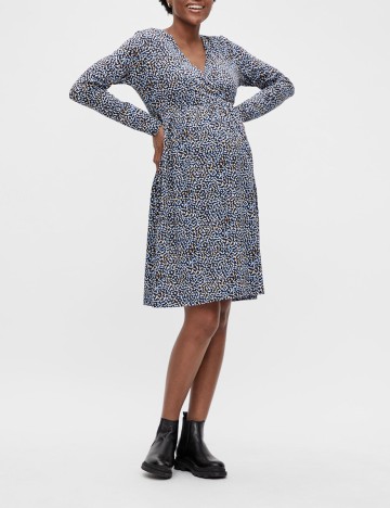 Rochie scurta Mamalicious, albastru