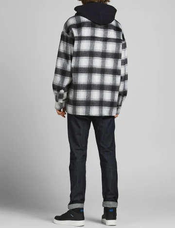 Jacheta Jack&Jones, alb/negru