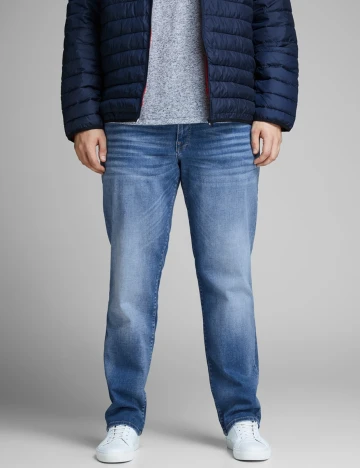 Blugi Jack&Jones Plus Size Men, albastru