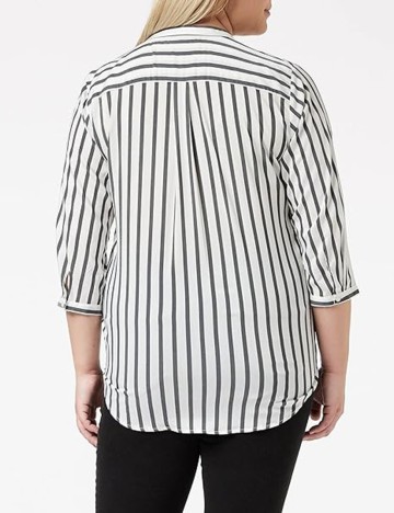 Camasa Vero Moda, alb/negru