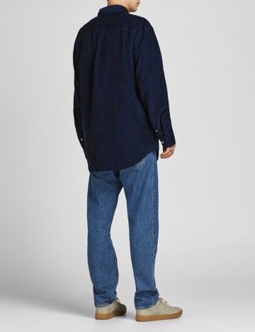 Camasa Jack&Jones, bleumarin, S