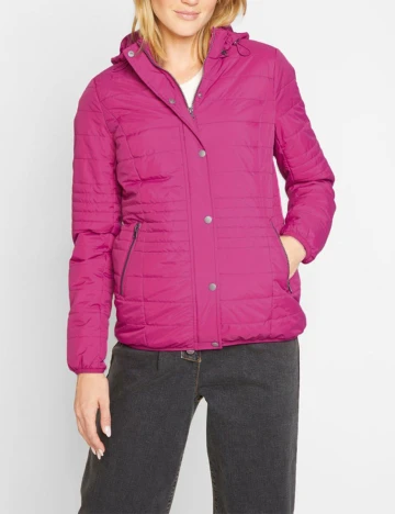 Geaca BON PRIX COLLECTION, magenta, 46 Roz