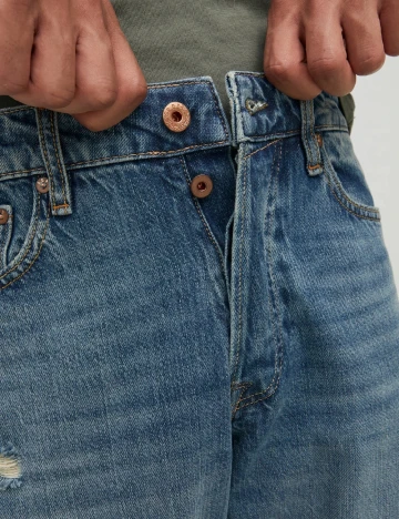 Blugi Royal Denim Division, albastru Albastru