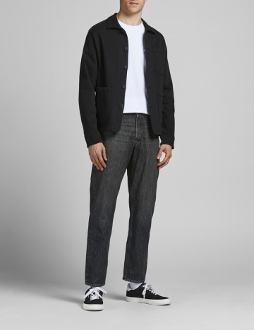 Blugi Jack&Jones, gri inchis, W33/L32