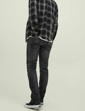 Blugi Jack&Jones, gri inchis