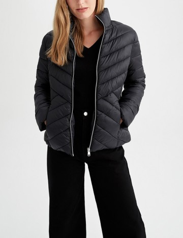Geaca DeFacto, negru, XL