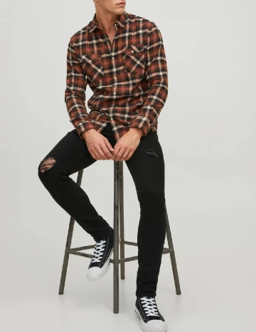 Blugi Jack&Jones, negru, W29/L34 Negru