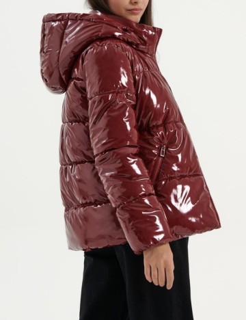 Geaca House Brand, visiniu, M