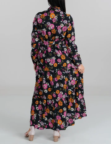 Rochie lunga Vero Moda, negru, S